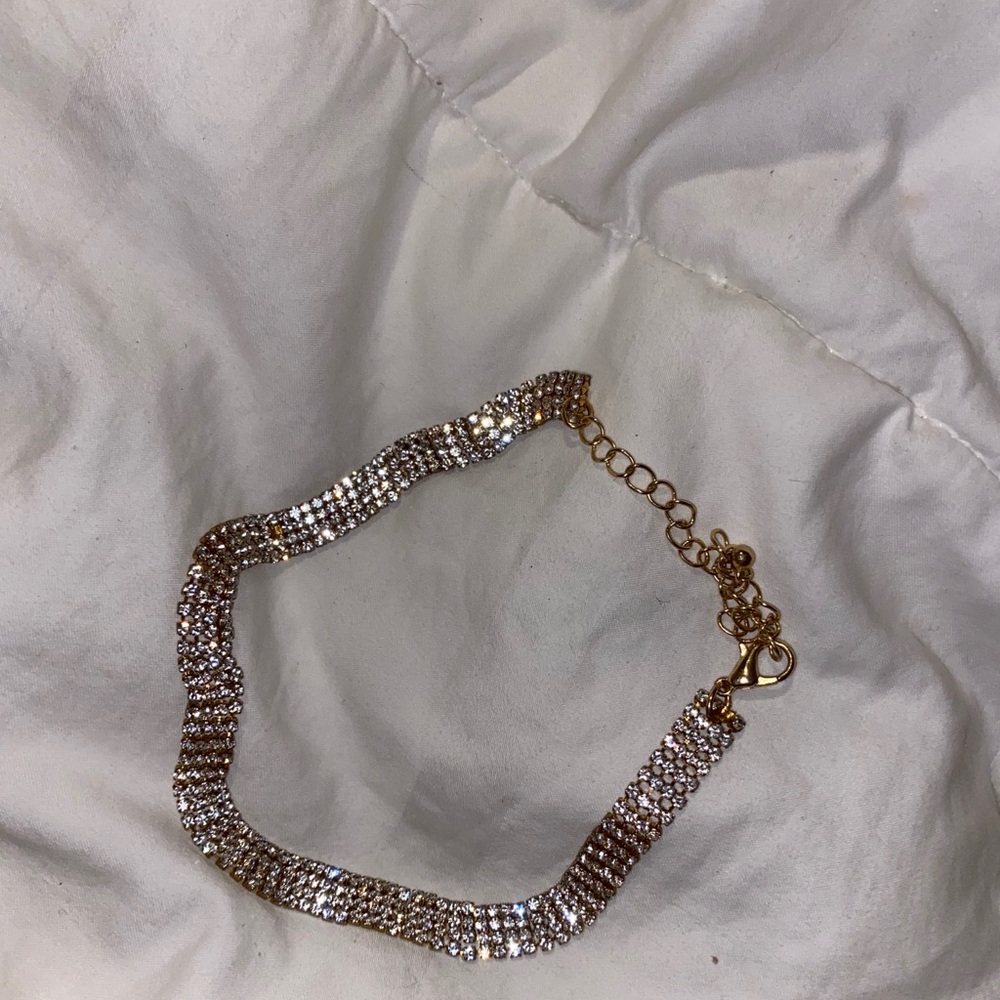 Shimmering Gold and Silver Choker (NEW)